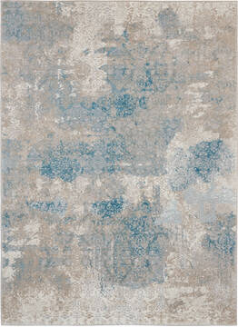 Nourison Karma Beige Rectangle 4x6 ft Polypropylene Carpet 113816