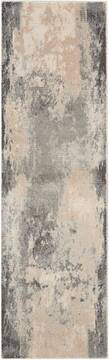 Nourison Maxell Beige Runner 6 to 9 ft Polyester Carpet 113883