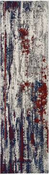 Nourison Maxell Multicolor Runner 6 to 9 ft Polyester Carpet 113898