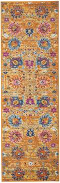 Nourison Passion Yellow Runner 1'10" X 6'0" Area Rug  805-114409