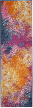 Nourison Passion Multicolor Runner 6 ft and Smaller Polypropylene Carpet 114457