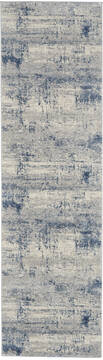 Nourison Rustic Textures Beige Runner 6 to 9 ft Polypropylene Carpet 114720