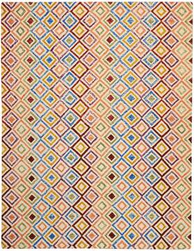Nourison Vivid Multicolor Rectangle 8x10 ft Wool Carpet 115444