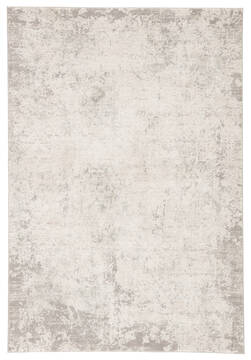 Jaipur Living Cirque White Rectangle 9x12 ft Polyester and Viscose Carpet 116621