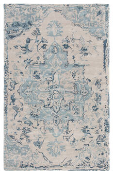 Jaipur Living Citrine Beige Rectangle 2x3 ft Wool and Viscose Carpet 116705