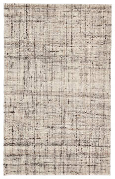 Jaipur Living Cambridge Grey Rectangle 5x8 ft Wool Carpet 116746