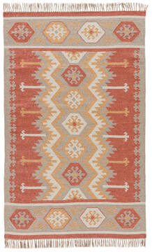 Jaipur Living Desert Orange Rectangle 5x8 ft Polyester Carpet 117011