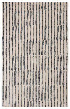 Jaipur Living Etho By Nikki Chu White Rectangle 8x10 ft Wool and Viscose Carpet 117195