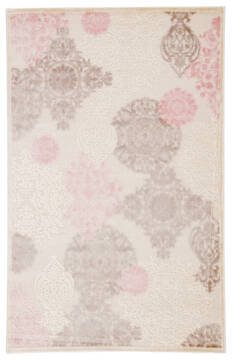 Jaipur Living Fables White Runner 6 to 9 ft Acrylic and Rayon and Polyester Carpet 117362