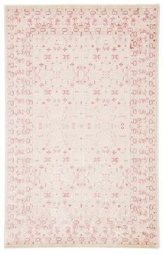 Jaipur Living Fables White Rectangle 5x8 ft Acrylic and Rayon and Polyester Carpet 117367