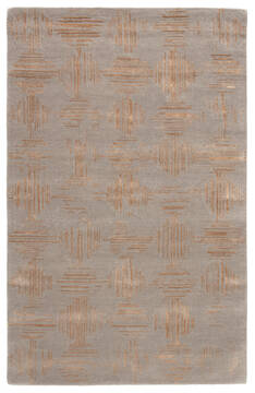 Jaipur Living Genesis Grey Rectangle 5x8 ft Wool and Viscose Carpet 117491