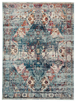 Jaipur Living Indie Multicolor Rectangle 4x6 ft Polypropylene Carpet 117704