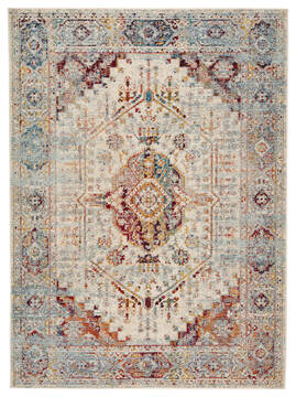 Jaipur Living Indie Multicolor Rectangle 5x8 ft Polypropylene Carpet 117710