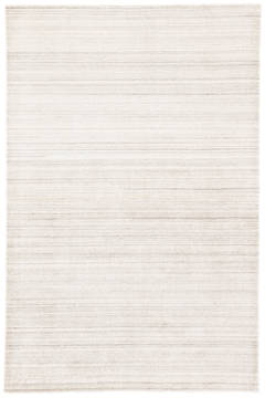 Jaipur Living Lefka White Rectangle 8x10 ft Wool and Viscose Carpet 117941