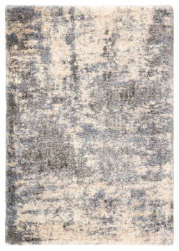 Jaipur Living Lyra Grey Rectangle 5x8 ft Polypropylene Carpet 118022