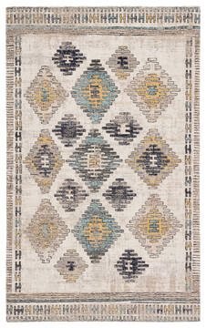Jaipur Living Polaris Blue Rectangle 5x8 ft Polypropylene Carpet 118774