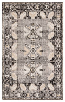 Jaipur Living Polaris Grey Rectangle 5x8 ft Polypropylene Carpet 118792