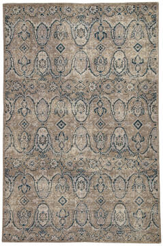 Jaipur Living Revolution Grey Rectangle 5x8 ft Wool Carpet 118953