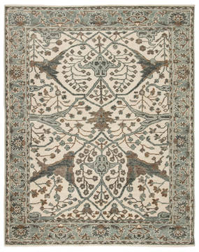 Jaipur Living Salinas Green Rectangle 8x10 ft Wool Carpet 119192