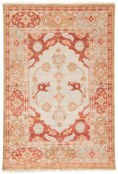 Jaipur Living Village By Artemis Red Rectangle 9x12 ft Wool Carpet 119491