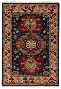 Jaipur Living Village By Artemis Blue Rectangle 9x12 ft Wool Carpet 119498