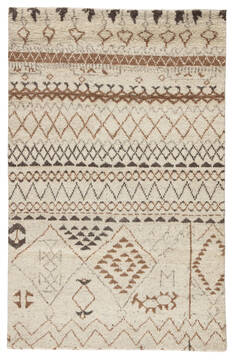 Jaipur Living Zuri White Rectangle 9x12 ft Wool Carpet 119669