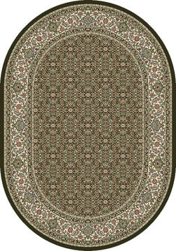 Dynamic ANCIENT GARDEN Green Oval 3x5 ft  Carpet 119833