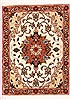 Tabriz Beige Square Hand Knotted 10 X 13  Area Rug 100-12373 Thumb 0
