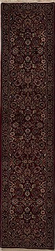 Persian Mashad Red Runner 10 to 12 ft Wool Carpet 12860