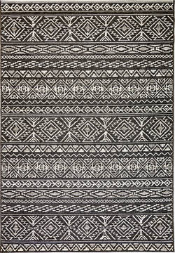 Dynamic BRIGHTON Grey Rectangle 2x4 ft  Carpet 120344
