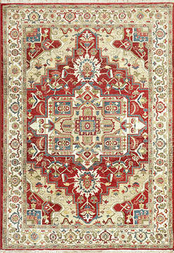 Dynamic JUNO White Rectangle 2x4 ft  Carpet 121458