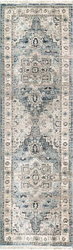 Dynamic JUNO Blue Runner 6 to 9 ft  Carpet 121464