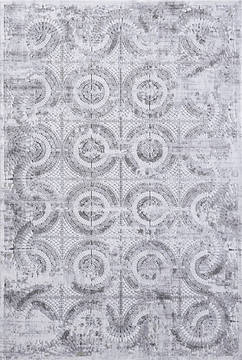 Dynamic MOSAIC Grey Rectangle 2x3 ft  Carpet 121821