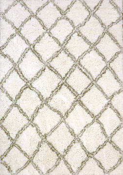 Dynamic NORDIC White Rectangle 3x5 ft  Carpet 122020