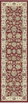 Dynamic PEARL Red Runner 6 to 9 ft Polyester Carpet 122162