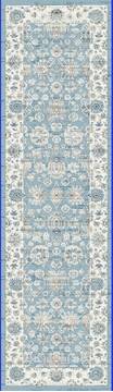 Dynamic PEARL Blue Runner 6 to 9 ft Polyester Carpet 122169