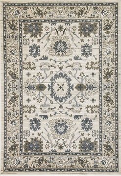 Dynamic YAZD Beige Rectangle 2x4 ft  Carpet 123055