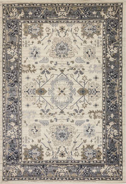 Dynamic YAZD White Rectangle 2x4 ft  Carpet 123061