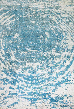 Dynamic ZODIAC Blue Rectangle 5x8 ft  Carpet 123109