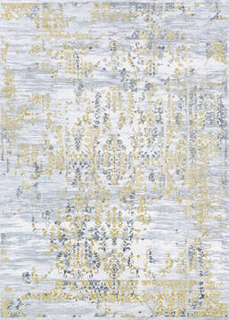Couristan CALINDA Grey Rectangle 2x3 ft Polypropylene Carpet 125666