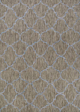 Couristan CHARM Brown Rectangle 2x4 ft Polypropylene Carpet 126002
