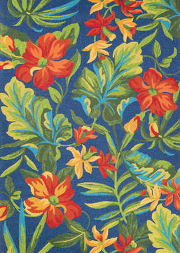 Couristan COVINGTON Multicolor Rectangle 2x4 ft Polypropylene Carpet 126256