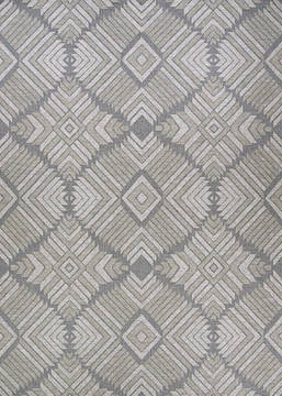 Couristan DOLCE Grey Rectangle 2x4 ft Polypropylene Carpet 126347