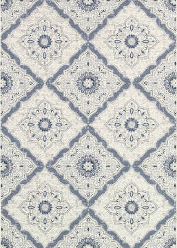 Couristan DOLCE Grey Rectangle 2x4 ft Polypropylene Carpet 126352