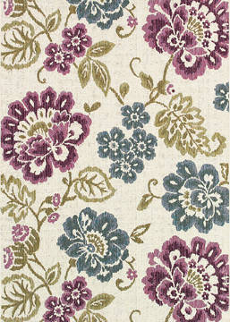 Couristan DOLCE Multicolor Rectangle 2x4 ft Polypropylene Carpet 126392