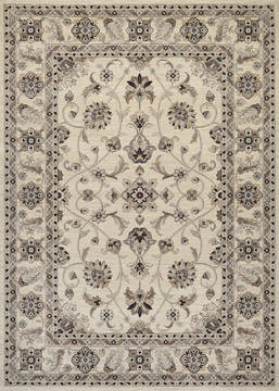 Couristan EVEREST Beige Rectangle 3x5 ft Polypropylene Carpet 126715