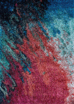 Couristan GAIA Multicolor Rectangle 8x11 ft Polypropylene Carpet 126777