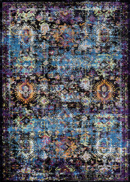 Couristan GYPSY Brown Rectangle 4x6 ft Polypropylene Carpet 126798