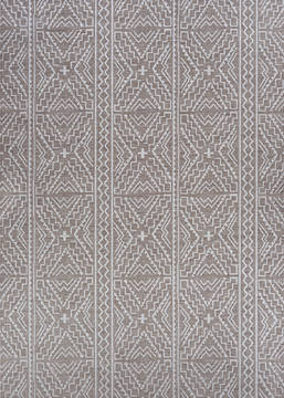 Couristan HARPER Brown Rectangle 3x5 ft Polypropylene Carpet 126825