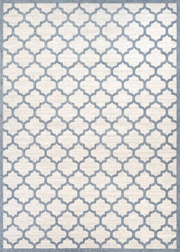 Couristan MARINA White Rectangle 2x4 ft Polypropylene Carpet 127019